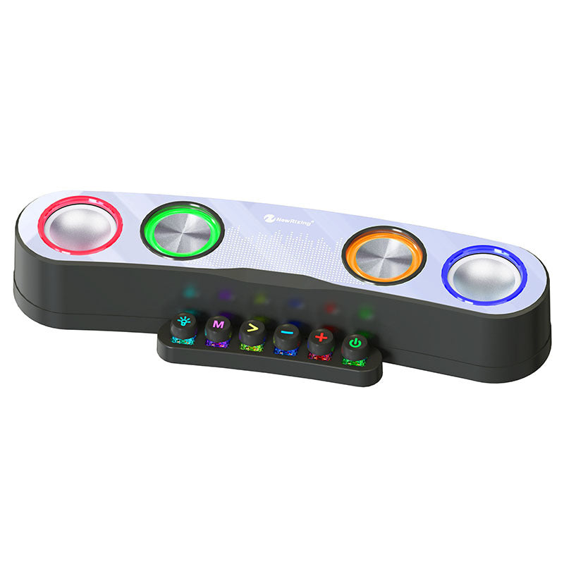 Bright Bluetooth Speaker with Physical Buttons