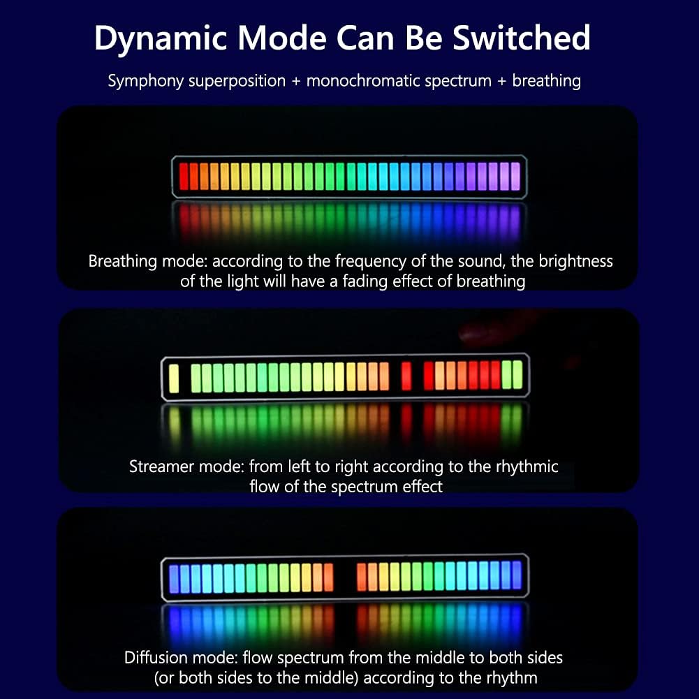 LED Music Desk Light Bars